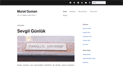 Desktop Screenshot of muratduman.com